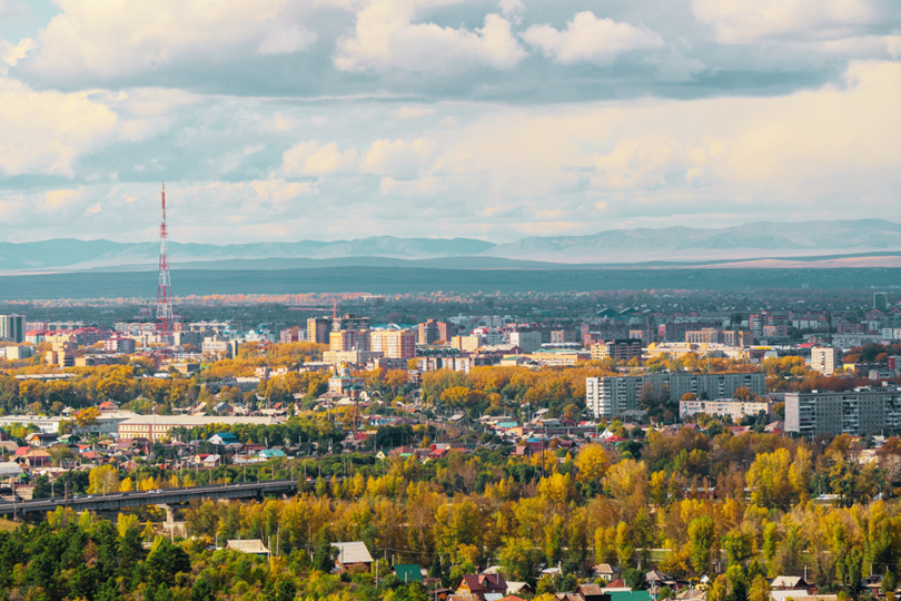 Популярные города в Республике Хакасия