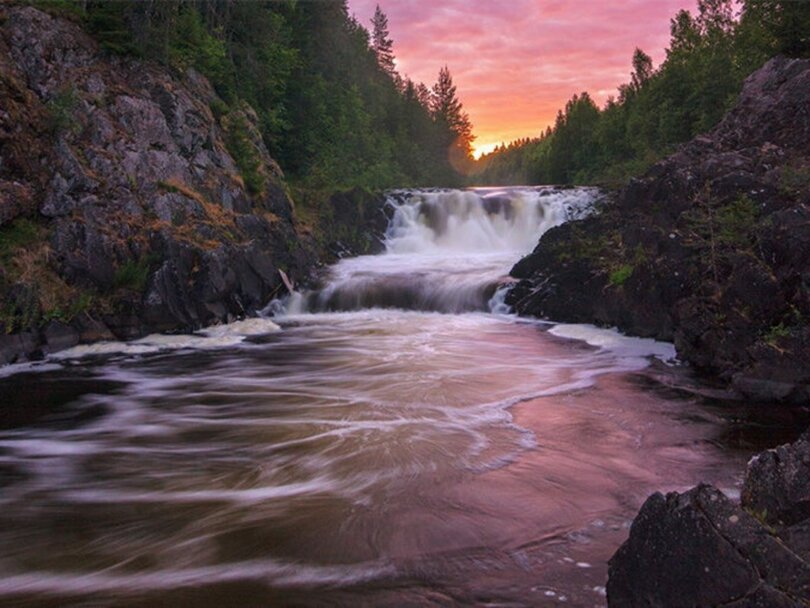 Водопад Кивач