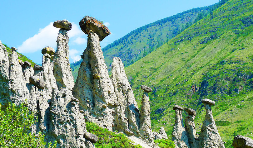 «Каменные грибы» (Урочище Аккурум)