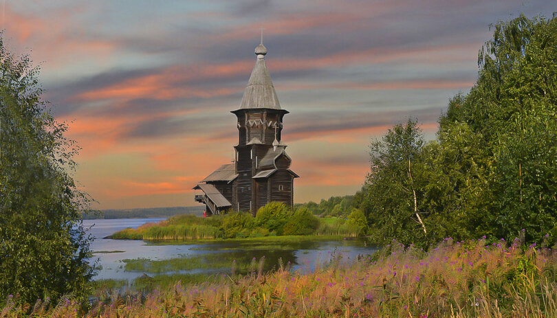 Успенская церковь в Кондопоге.