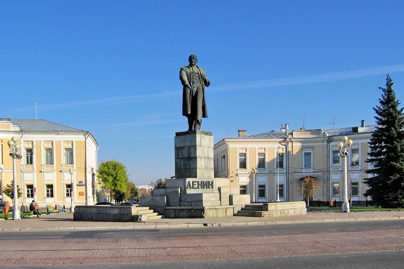 Популярные пешеходные зоны Твери