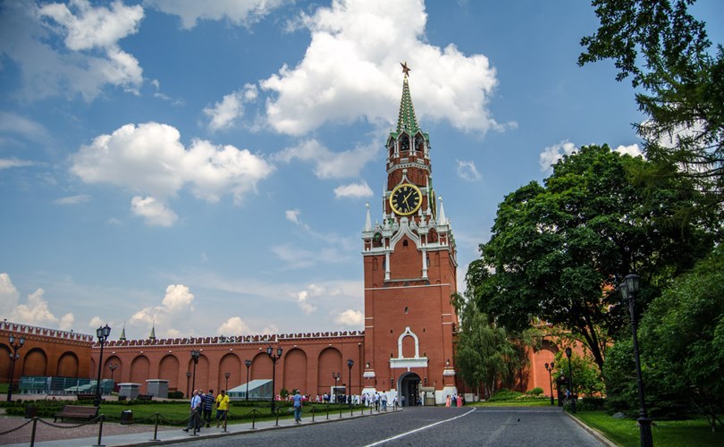 Спасская башня Московского Кремля