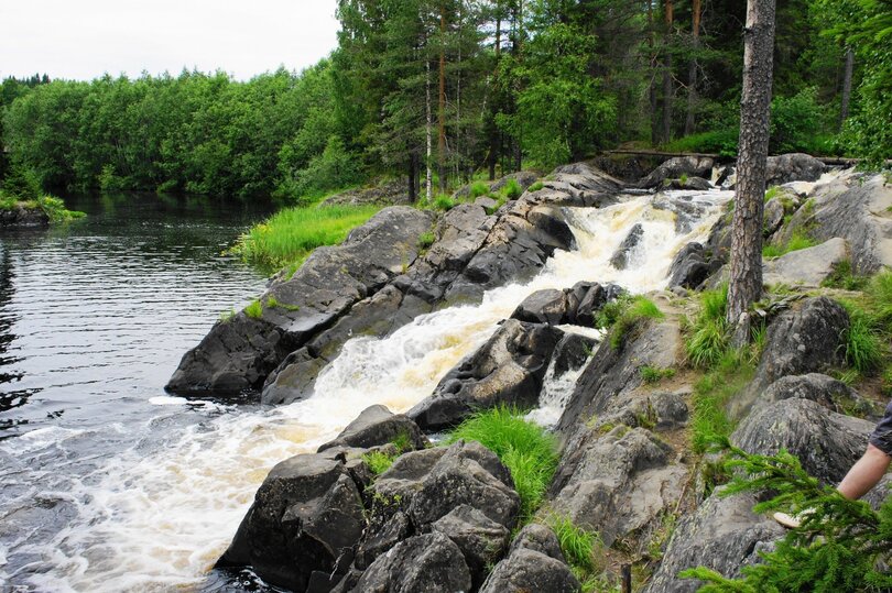 Рускеальские водопады.