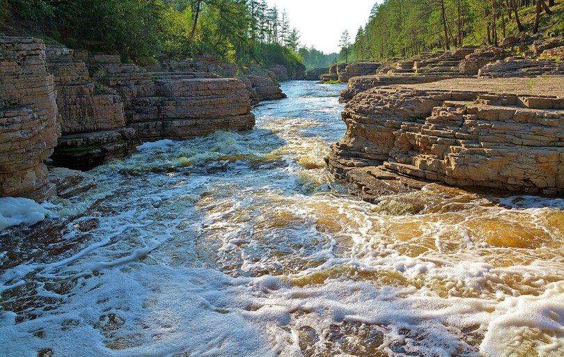 Водопад Курулуур