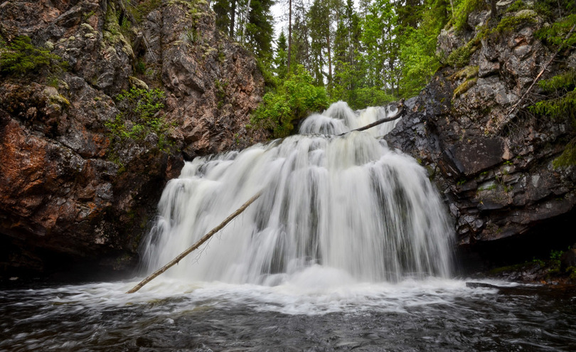 Водопад Кивакка (Киваккакоски)